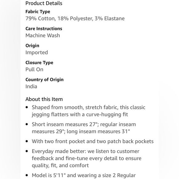 Amazon Essentials Women's Stretch Pull-On Jegging - 18 Short - Picture 7 of 16